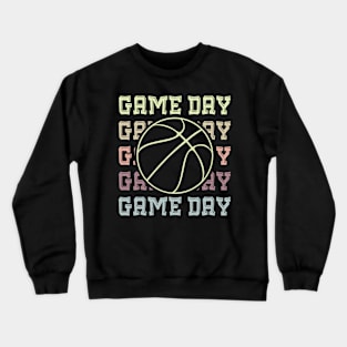 Game Day - Basketball Crewneck Sweatshirt